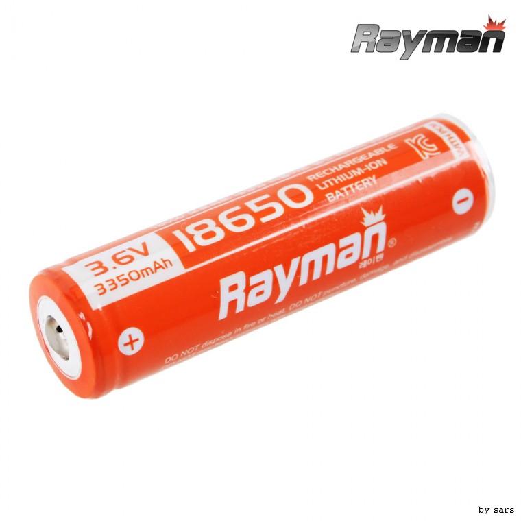 레이맨 18650 3.6V 3350mAh 충전지 배터리