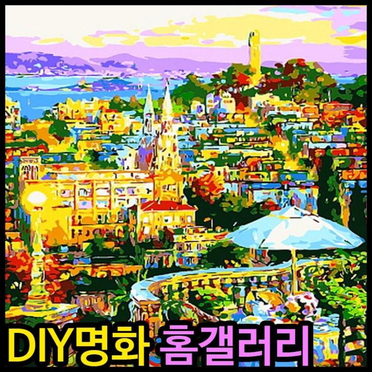 35000 피포페인팅 B983 이태리도시풍경 DIY명화그리기