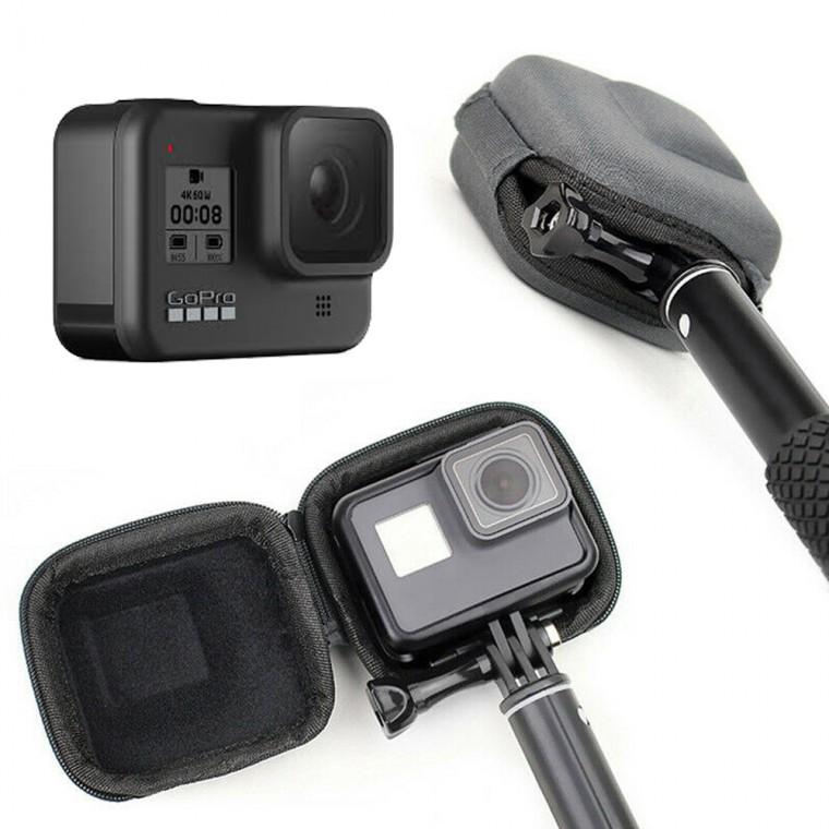 GOPRO HERO 9 액션캠 전용 파우치 가방 미니 케이스 고프로9 고프로8 고프로7 GOPRO9 블랙 호환 악세서리