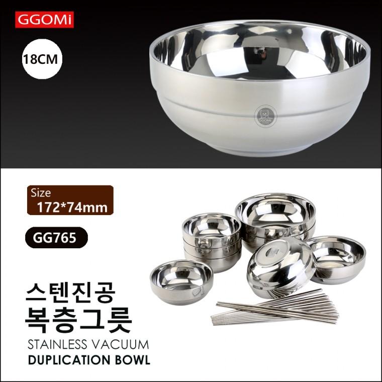 꼬미 GG765 복층그릇 18CM