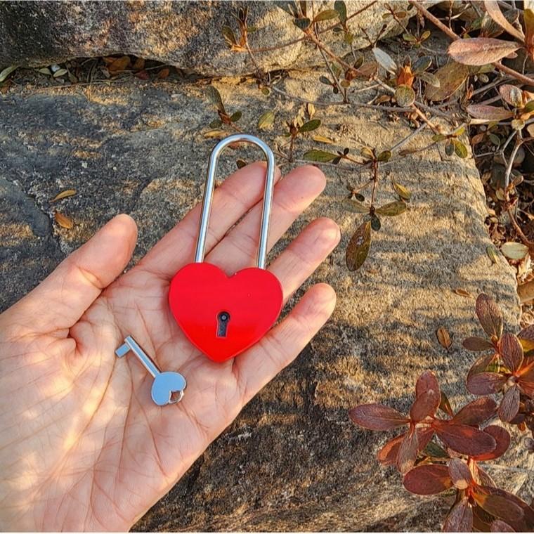남산타워 사랑의징표 하트 자물쇠