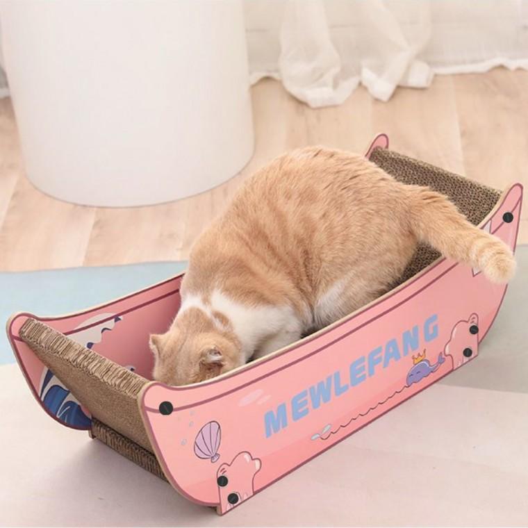 고양이 대형 욕조 바구니 스크레쳐 스크래쳐 67cm