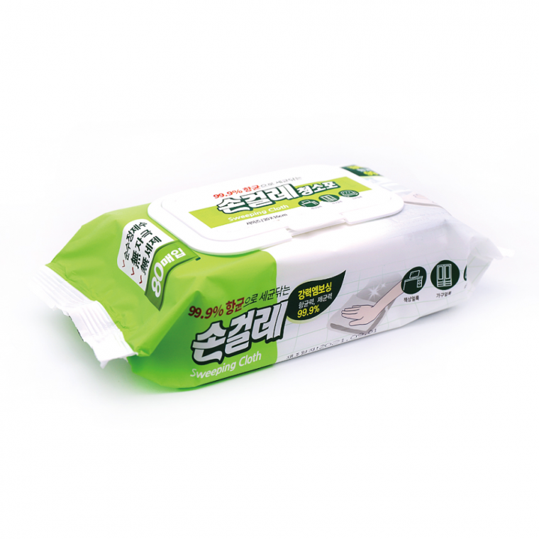 손걸레청소포 80매 캡형 20 16 20개