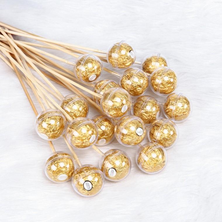 사탕꽃다발 만들기 재료 페레로로쉐 초콜릿 포장 파티 기념일 이벤트 선물 DIY 10개입