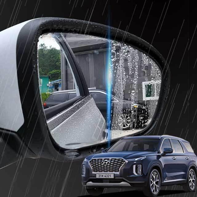 팰리세이드 사이드미러 맞춤형 발수코팅 필름