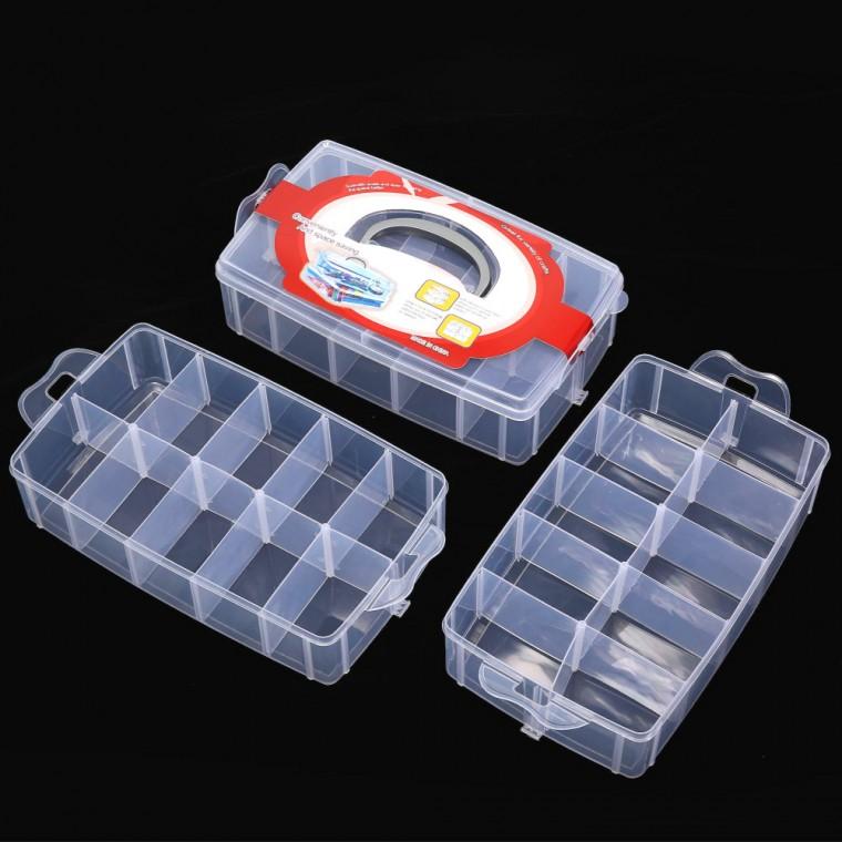 다용도 3단 멀티 박스 대형 32 18 23