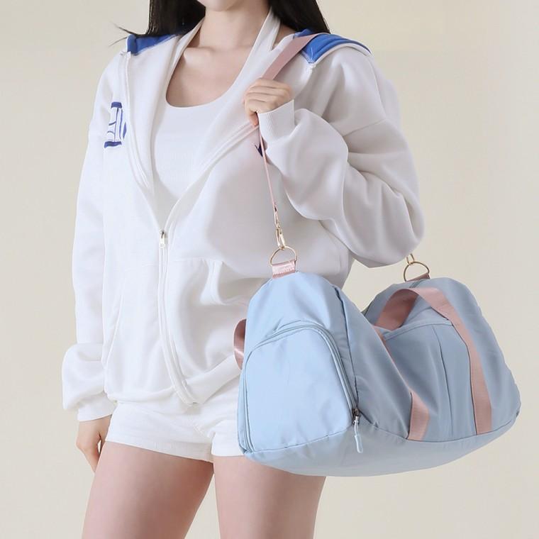 여성 피트니스 가방 헬스 운동가방 신발 분리수납