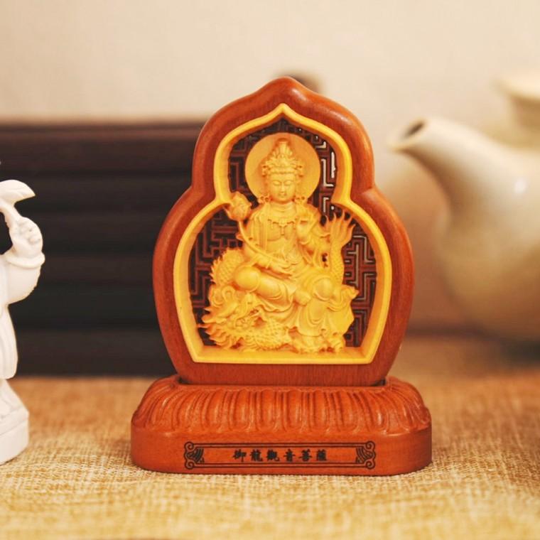 불교 미니어처 원목 부처님 불상