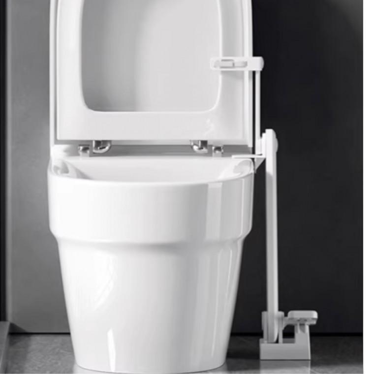 변기 커버 위생 손잡이 발 페달 자동 올리기 페달식