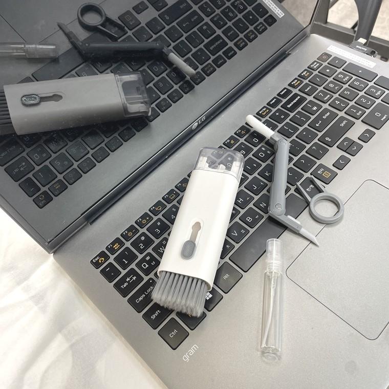 키보드 청소키트 7종 세트 컴퓨터 액정 먼지제거 브러쉬