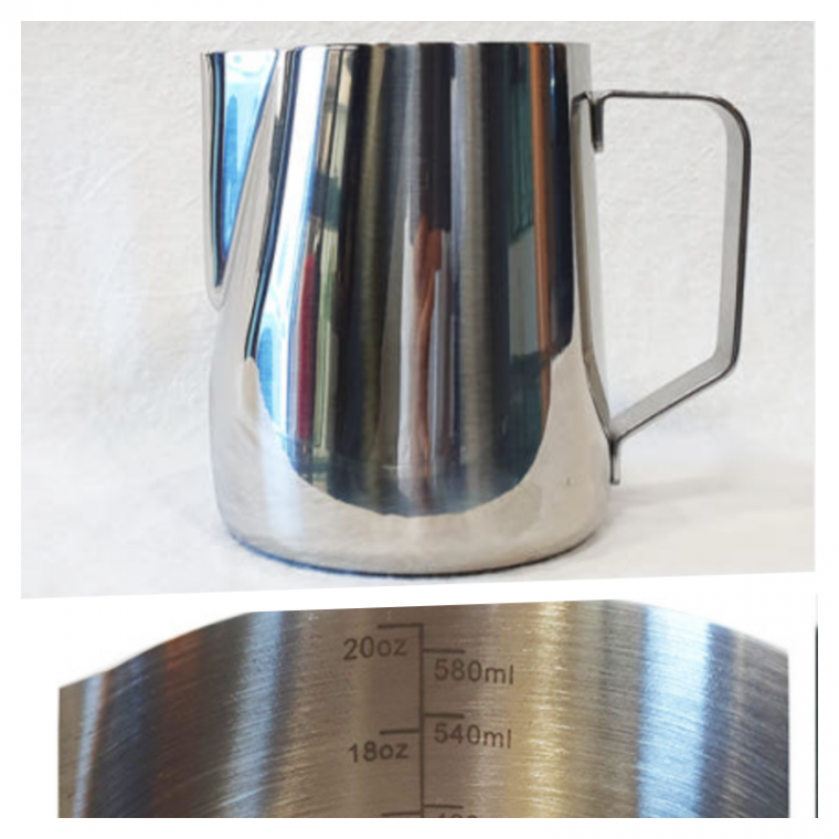 스팀피쳐/라떼만들기/카페라떼/홈카페/드롱기호환/내부눈금스팀피쳐 600ML/카페용품/스텐용기/SLE-901