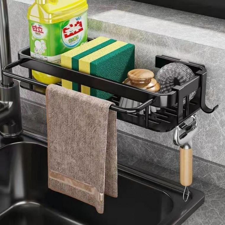 벽걸이 싱크대 주방 수세미 거치대 정리대