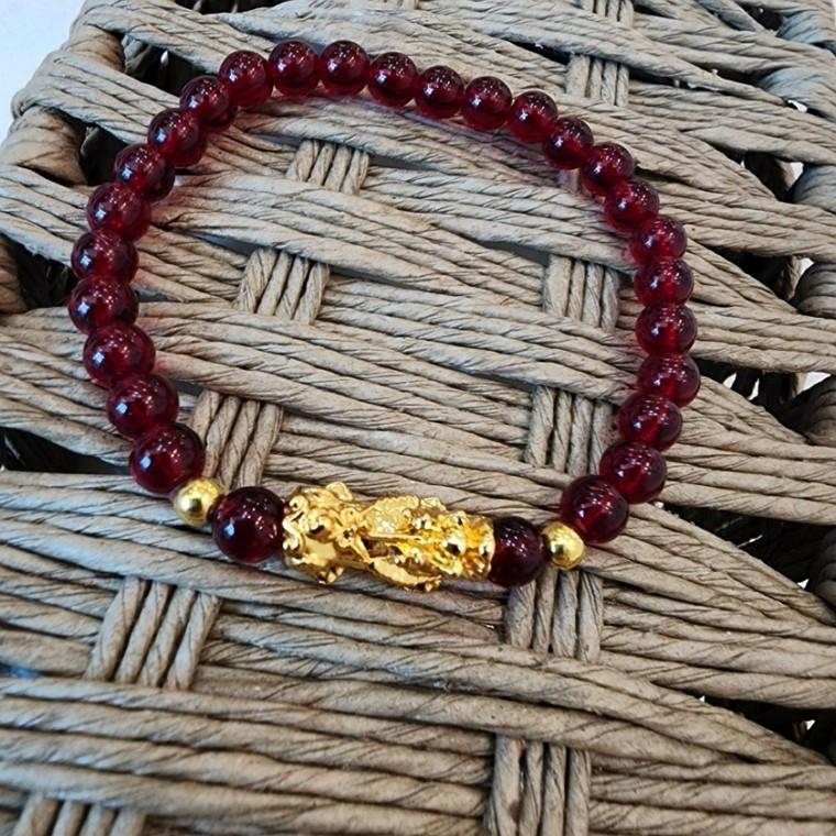 금전운 재물 운 횡재 와인 원 비휴 팔찌 풍수팔찌