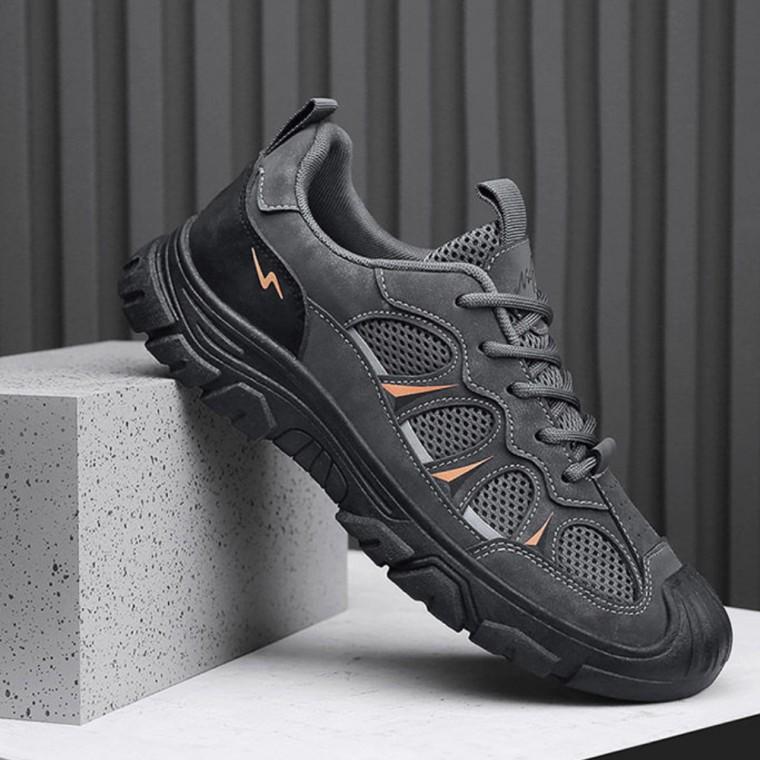 경량 남성 메쉬 트레킹화 발편한 아웃도어 운동화