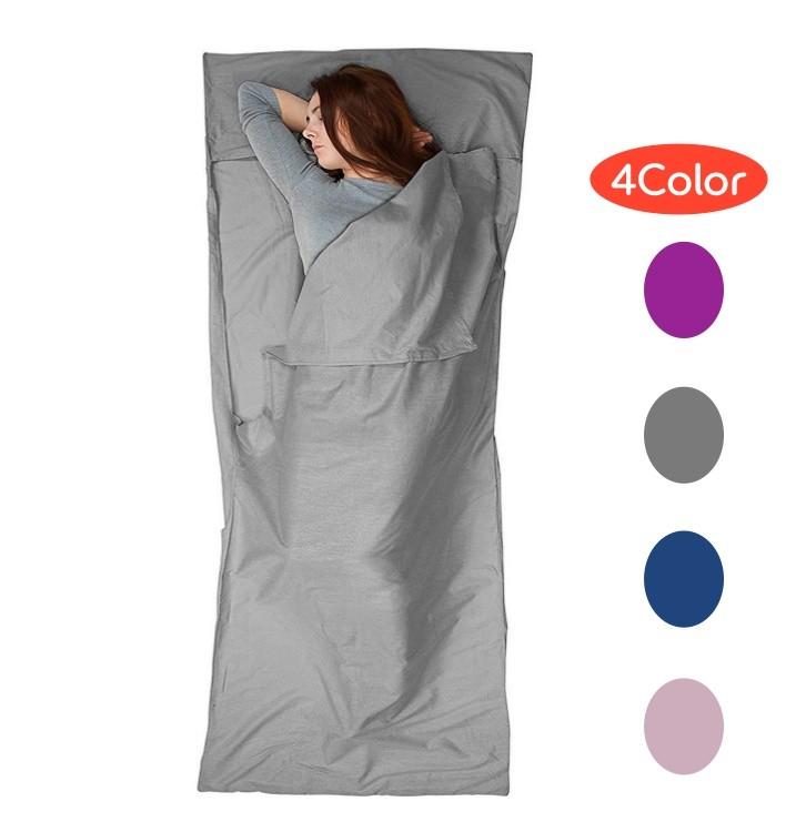 실내용 슬림 침낭형 수면시트 4컬러