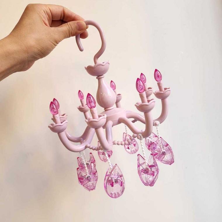 인테리어 샹들리에 양말 속옷 옷걸이