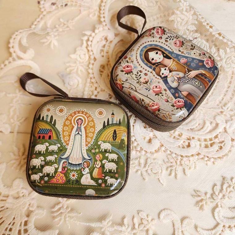 성모마리아 다용도 케이스 묵주 보관함