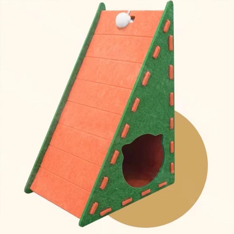 튼튼한 고양이 스크래쳐 숨숨이집 고양이 하우스 매트