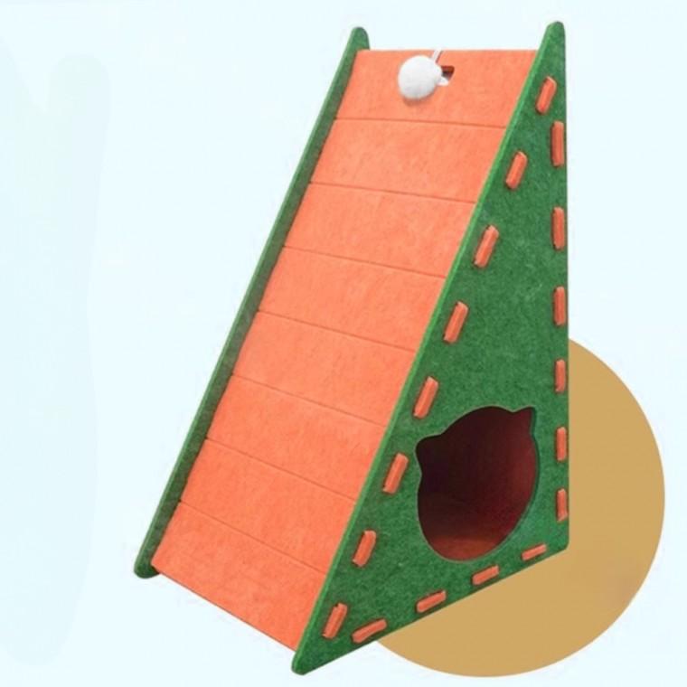 귀여운 반려동물 고양이 캣타워 숨숨집 냥이 스크래쳐