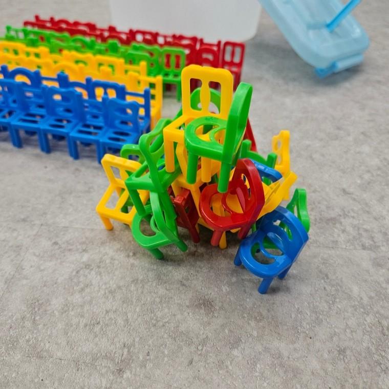 의자의탑 보드게임 보관통포함 탑쌓기