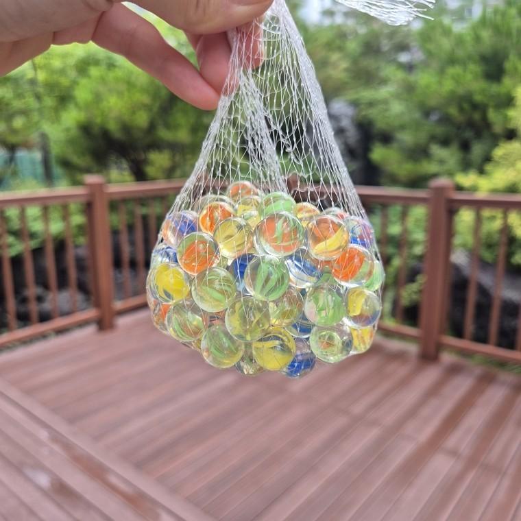 유리 구슬 구슬치기 약100개세트