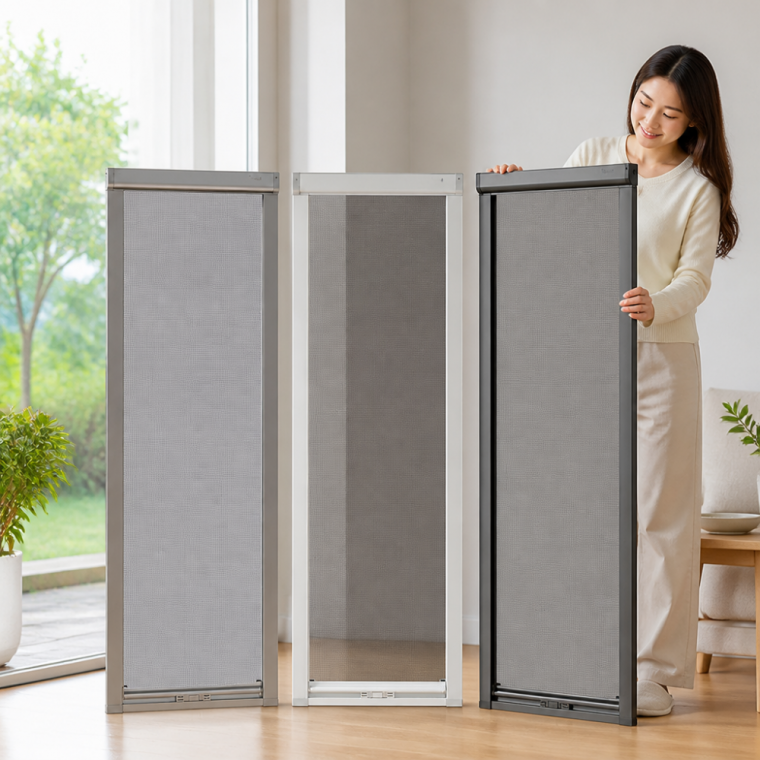 400x1600 롤방충망 창문형 자바라 DIY 설치