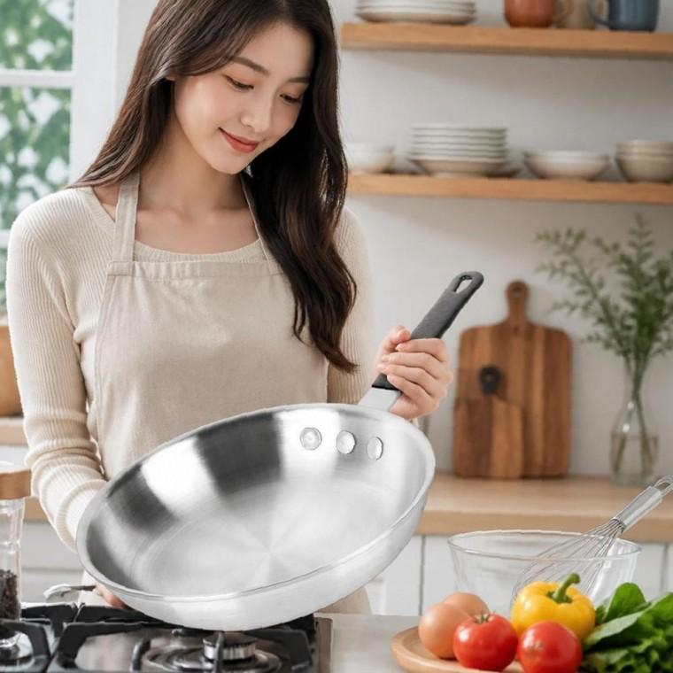 무코팅 양식팬 계란말이 철팬형 인덕션 프라이팬