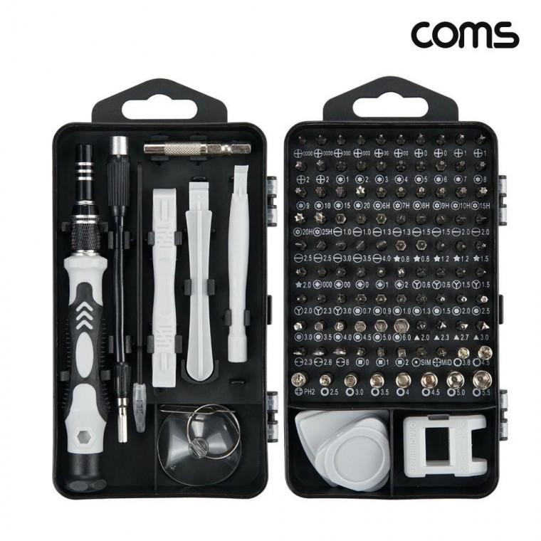 COMS 드라이버 이지 공구 비트세트(117 in 1) 십자 일자 별형