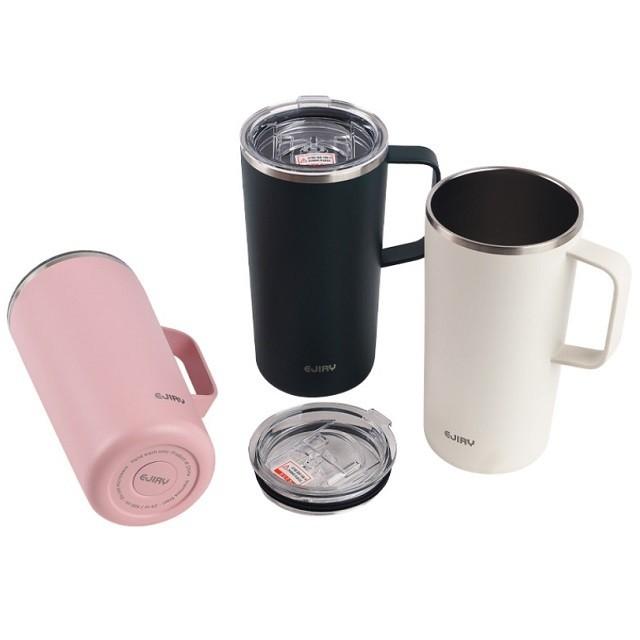 이중단열 깔끔한 머그 텀블러 600ml SUS304