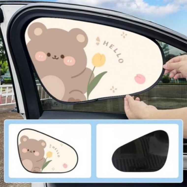 차량용 측면 창문 열차단 자외선차단 햇빛가리개