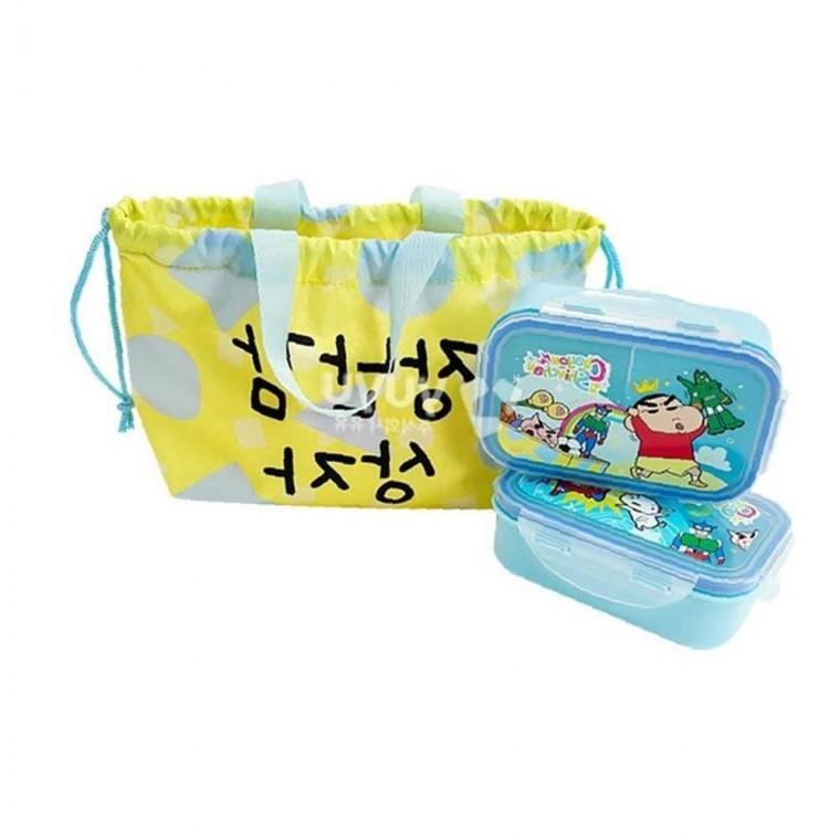 어린이 소풍 캐릭터 가방 피크닉 조리개 도시락 2단 세트