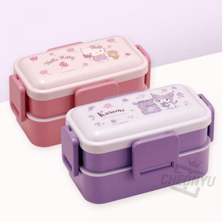 돔형 2단 도시락 600ml 전자레인지 사용가능