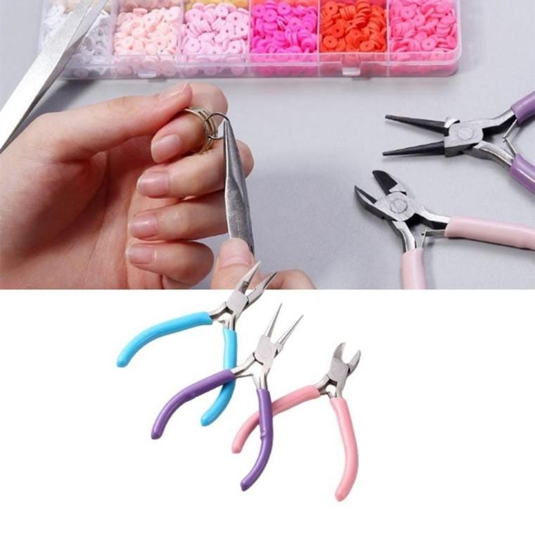 악세서리 비즈 공구 3종 세트 주얼리 DIY 핸드 메이드