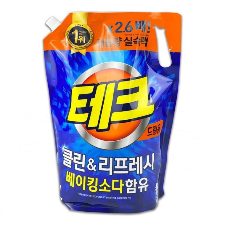 테크 액체세탁세제 리필 드럼용 2.6L -O
