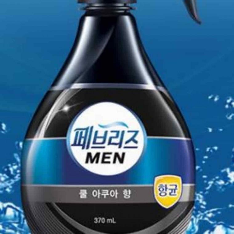 남성용탈취제 탈취스프레이 침구탈취제 탈취제 페브리즈맨 본품1리필1