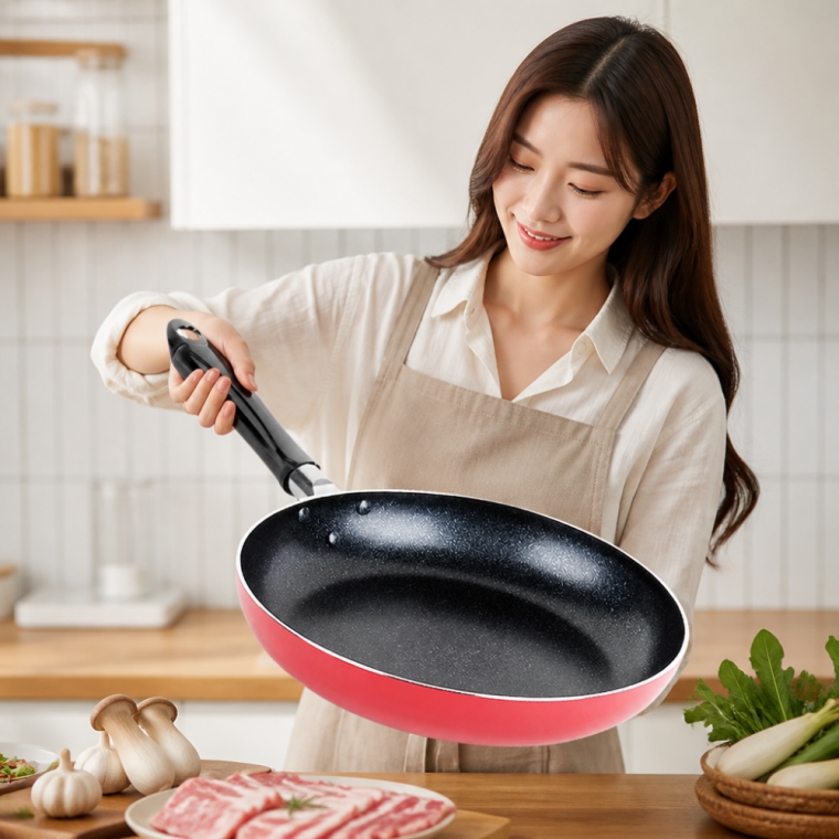 토스코 프라이팬 삼겹살 그릴팬 스테이크 후라이팬 조리도구