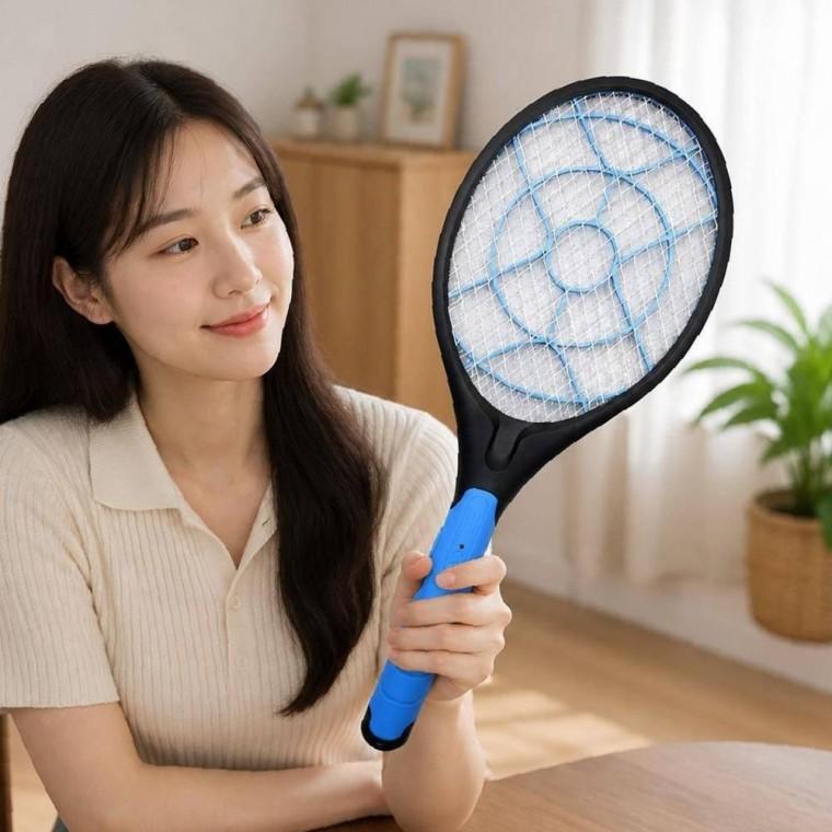 건전지 모기 버튼식 파리채 전기 모기채 방식 살충기