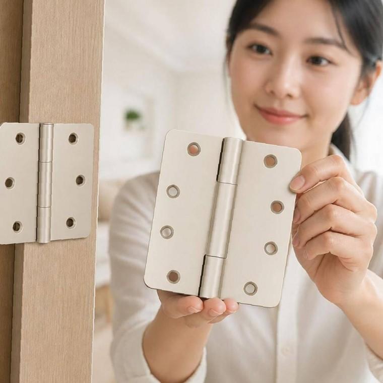 문짝 현관 방문 장석 나비경첩 접이식 힌지 철물 목문용