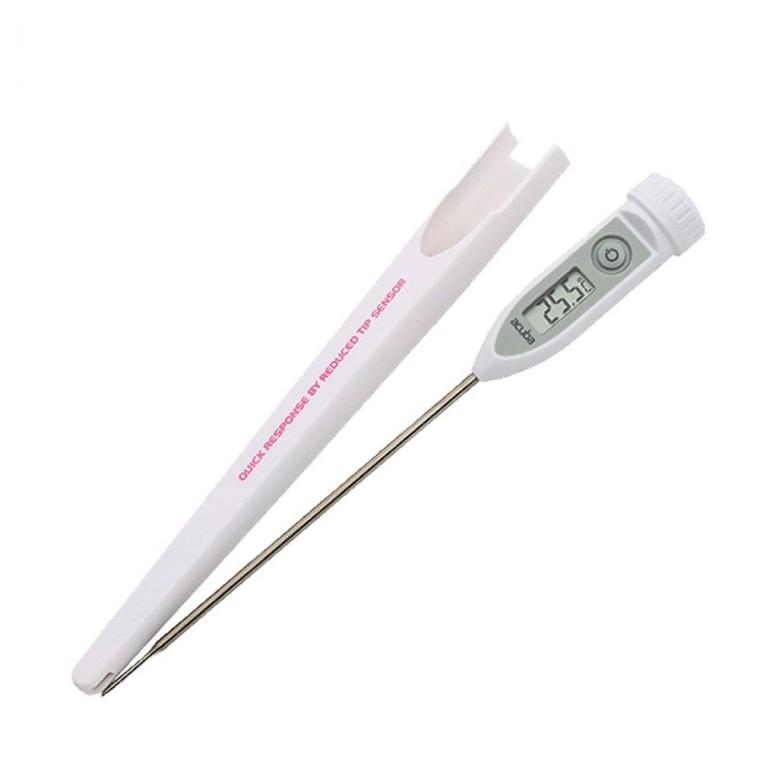 디지털 방수 중심 온도계 CS-101W 화이트 탐침온도계