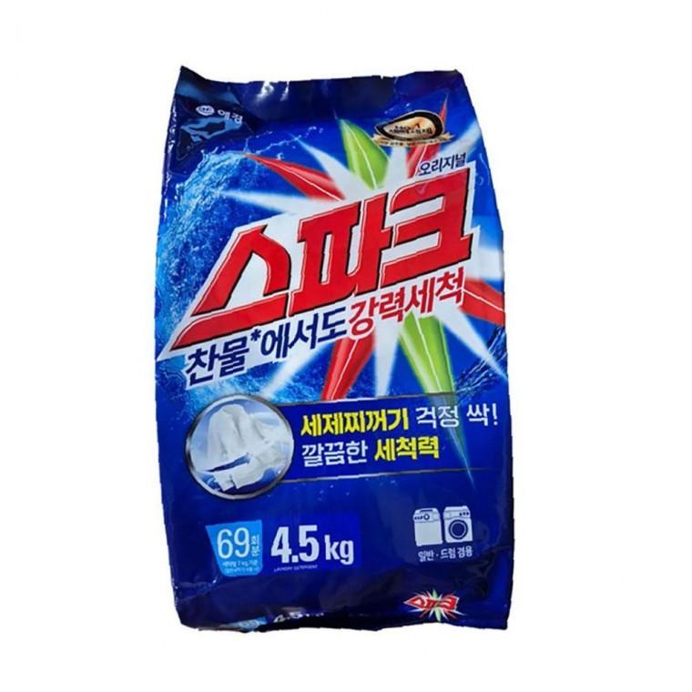 찬물 강력 세척 가루세제 세탁세제 대용량 4.5kg
