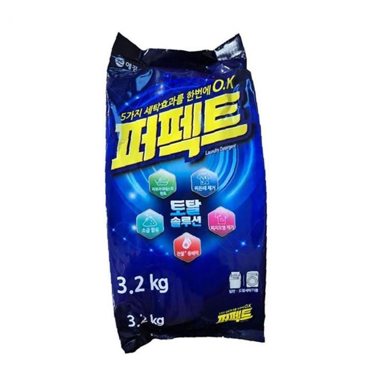 퍼펙트 토탈솔루션 3.2kg 리필 가루세제