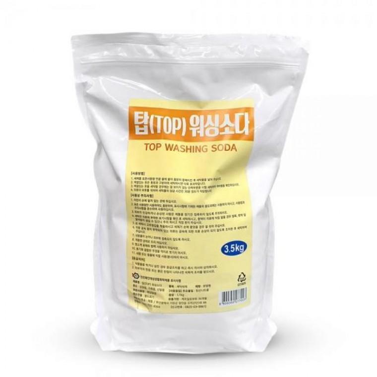 기름때 탑 3.5kg 워싱소다 제거 탄산소다 가루세제 찌든때 세탁세제