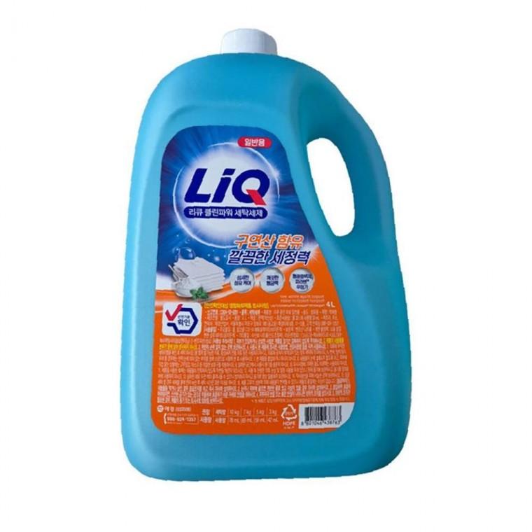 클린 파워 액체 세제 대용량 4L 일반용