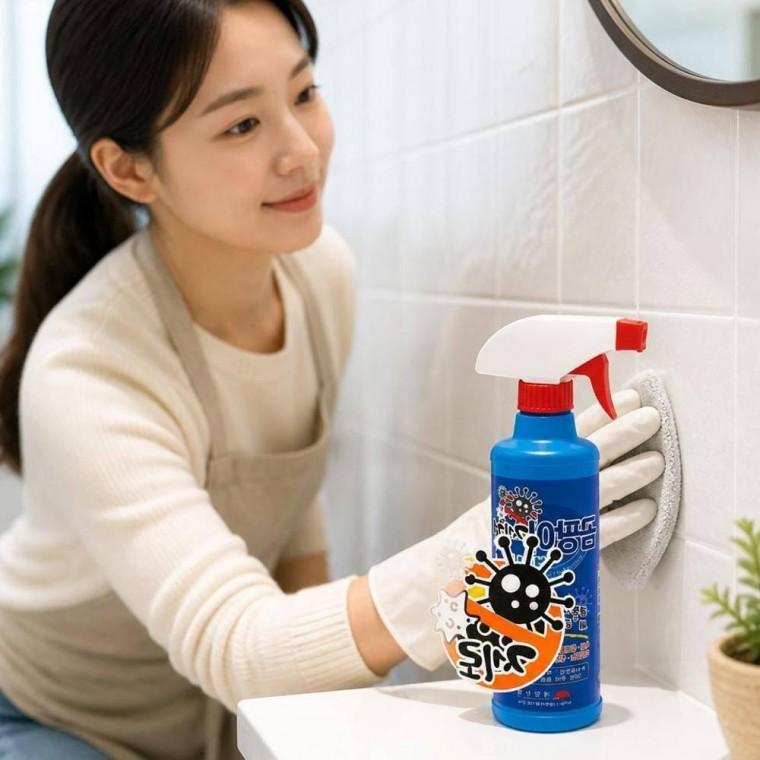 500ml 제거제 줄눈 곰팡이 벽지 욕실 세균 제거제 타일