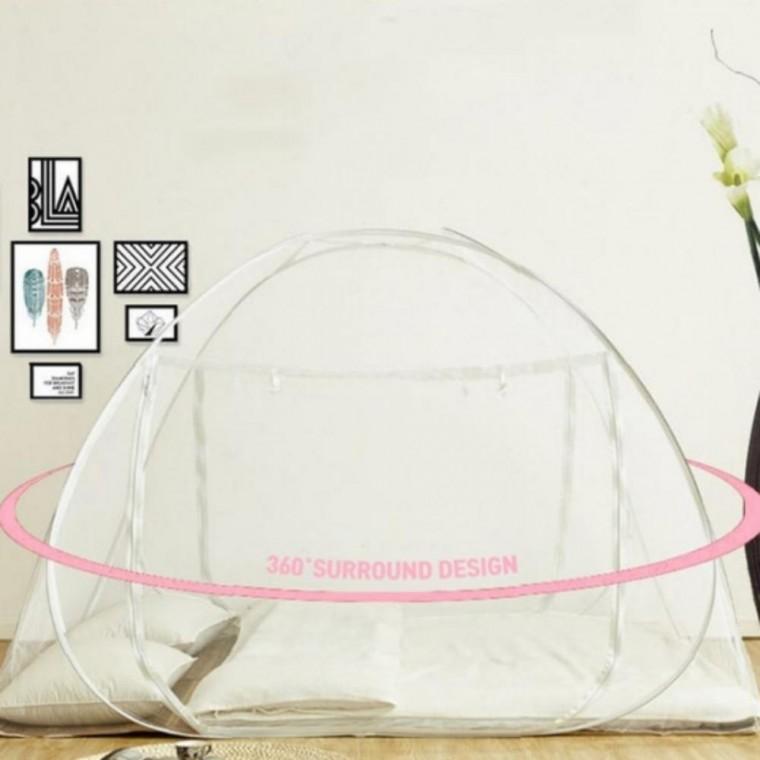 가정용 야외용 원터치 방충망 캐노피 텐트 모기장