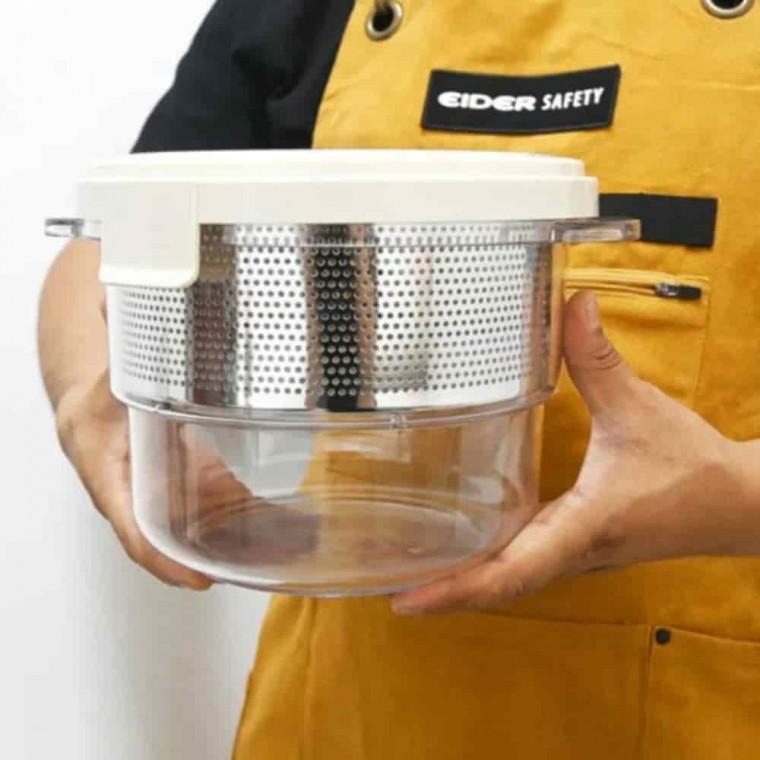 두부물기제거 나물물기제거기 두부짜기 탈수기 2.5L