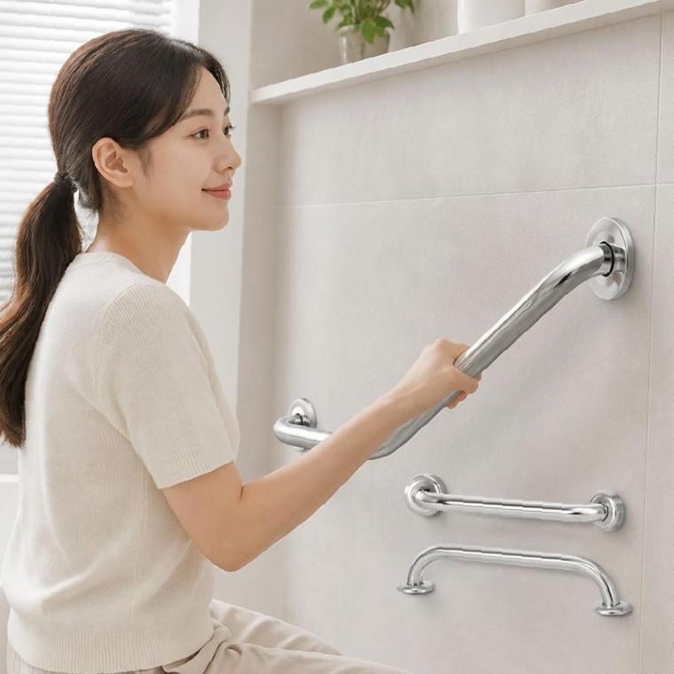 스텐 욕실 안전 손잡이 화장실 노인 장애인 보조 바