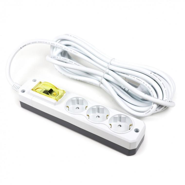 대용량 멀티 콘센트 4000W (배선 차단기 내장형) 3구 5M