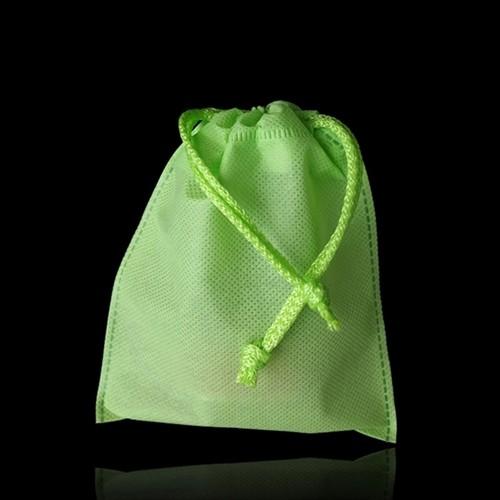 고급스런 포장용 부직포 복주머니 연두 25X35cm 50매