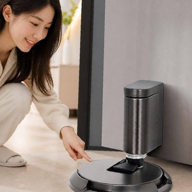 푸시 현관문 도어스토퍼 잠금장치 고정장치 말발굽